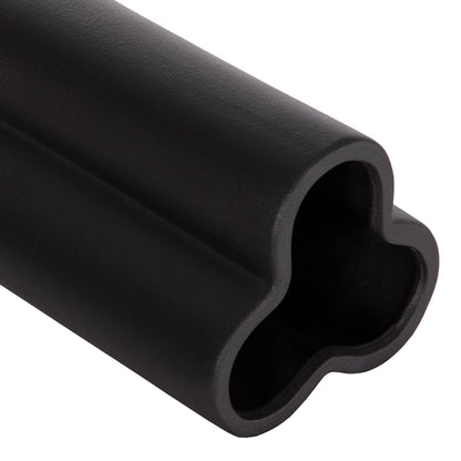 CERAMIC TABLE DECOR GLAZE HM4612.02 MATTE BLACK Φ14x29Hcm.