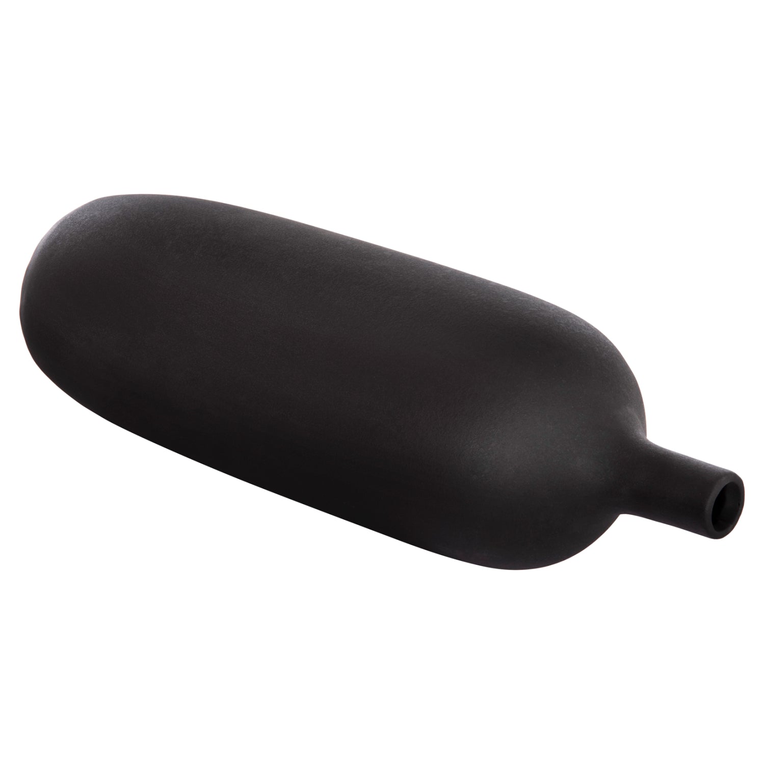 CERAMIC TABLE DECOR GALAD HM4623.02 MATTE BLACK Φ18x57Hcm.