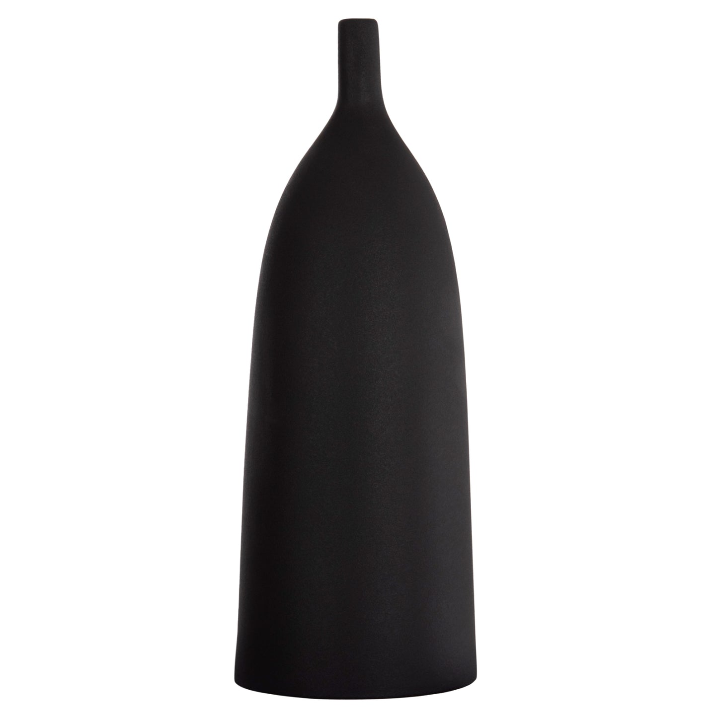 CERAMIC TABLE DECOR GALAD HM4633.02 BLACK MATTE Φ18x49H cm.