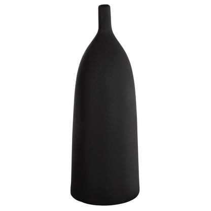 CERAMIC TABLE DECOR GALAD HM4633.02 BLACK MATTE Φ18x49H cm.