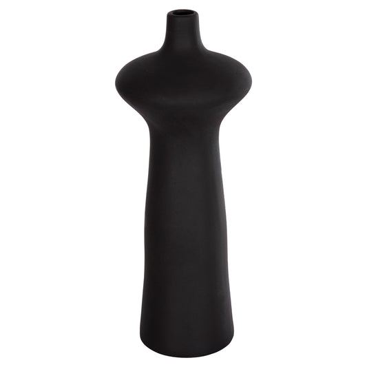 ΕΠΙΤΡΑΠΕΖΙΟ ΚΕΡΑΜΙΚΟ ΔΙΑΚΟΣΜΗΤΙΚΟ SCEPTER HM4636.02 ΜΑΥΡΟ ΜΑΤ Φ18x49Υεκ