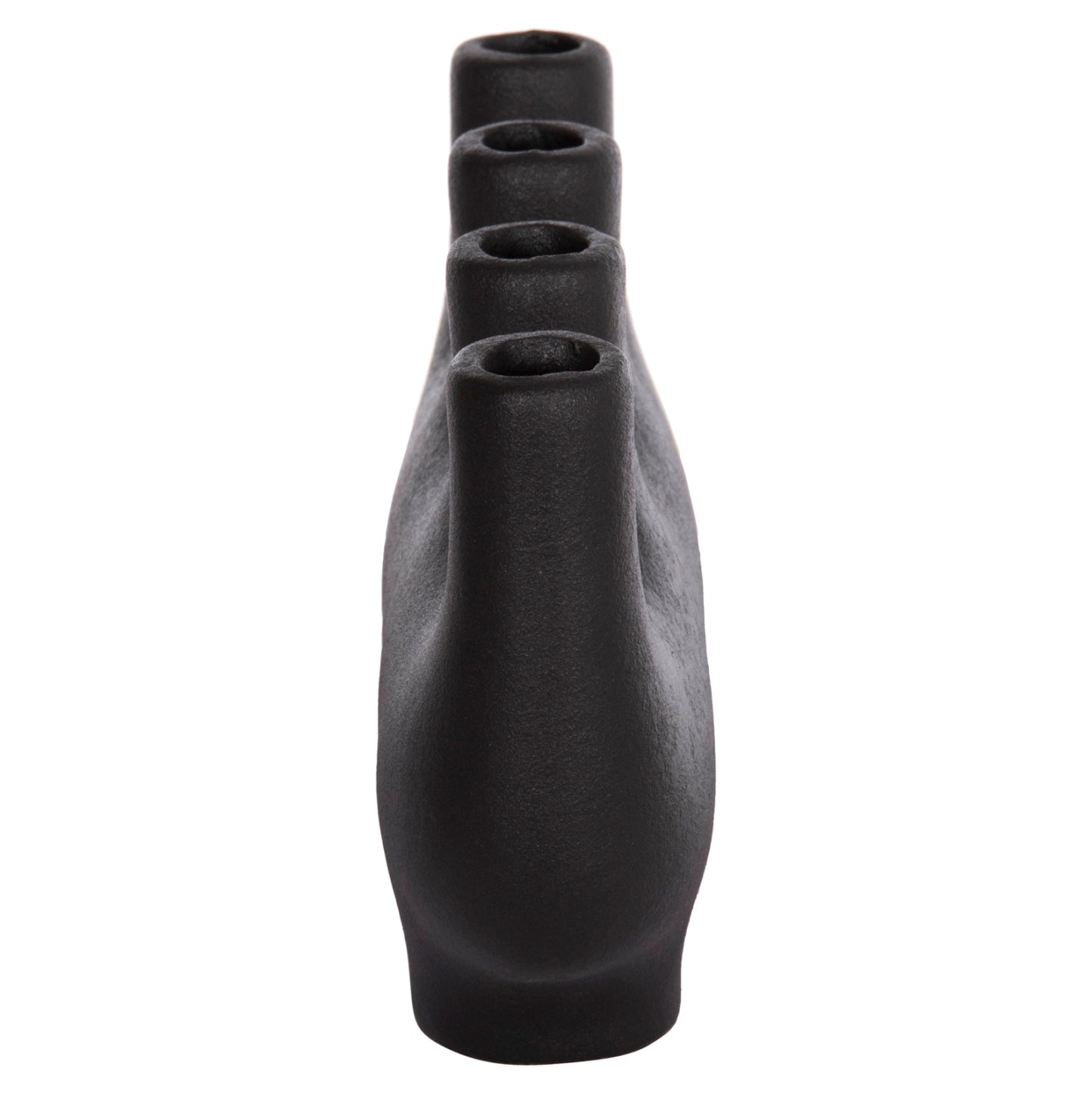 CERAMIC TABLE DECOR MANI HM4641.02 MATTE BLACK 21x6x13Hcm.