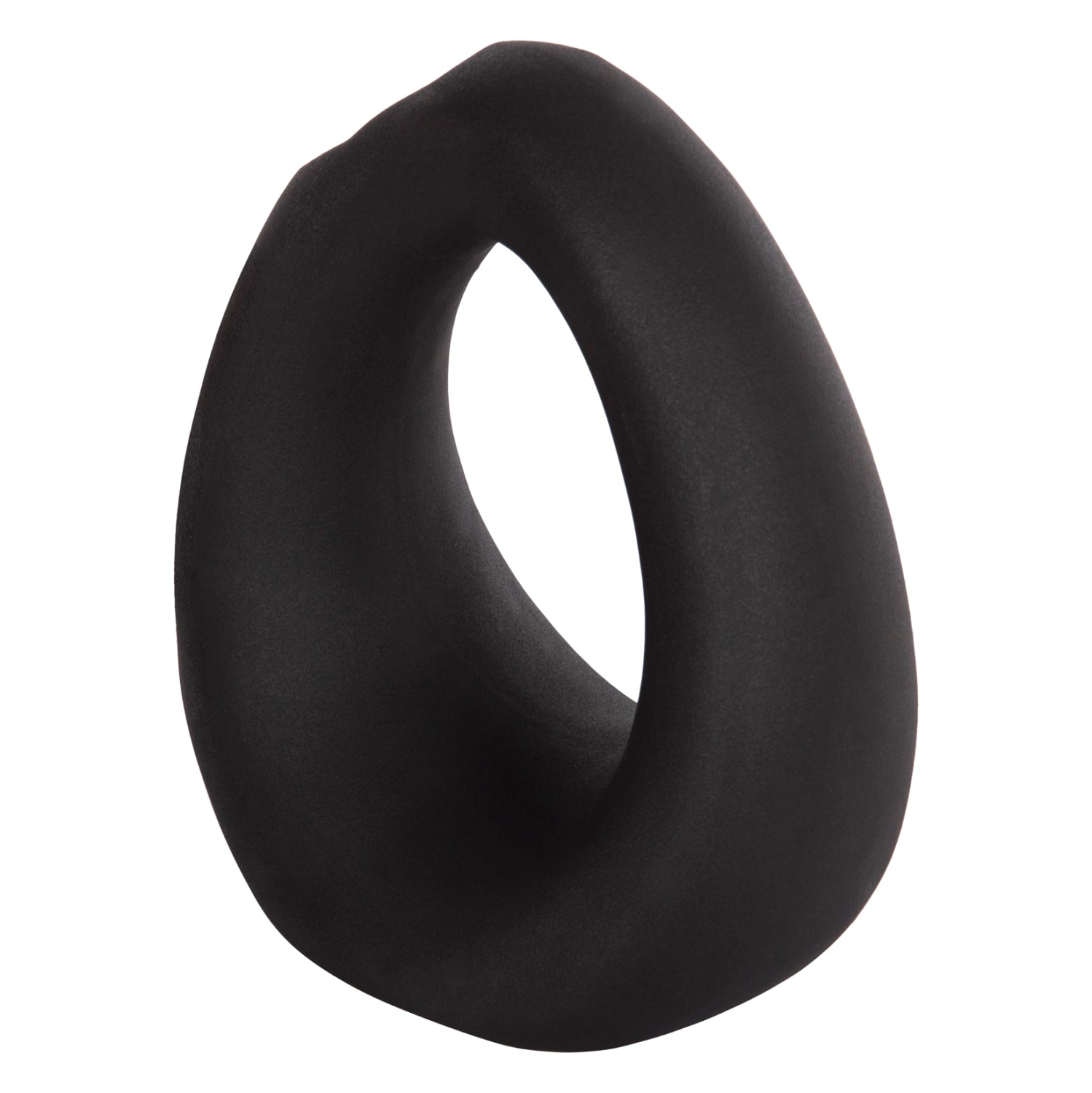 CERAMIC TABLE DECOR ELLIPTO HM4644.02 MATTE BLACK 16.5x9x20.3Hcm.