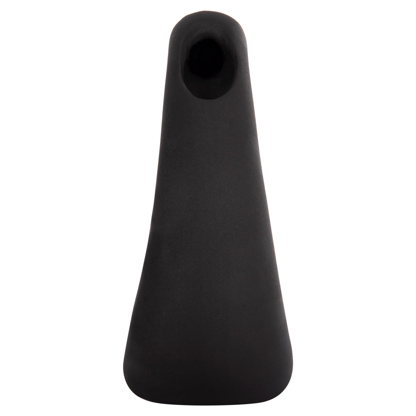 CERAMIC TABLE DECOR ELLIPTO HM4644.02 MATTE BLACK 16.5x9x20.3Hcm.