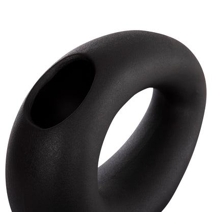 CERAMIC TABLE DECOR ELLIPTO HM4645.02 BLACK MATTE 23x8x16Hcm.