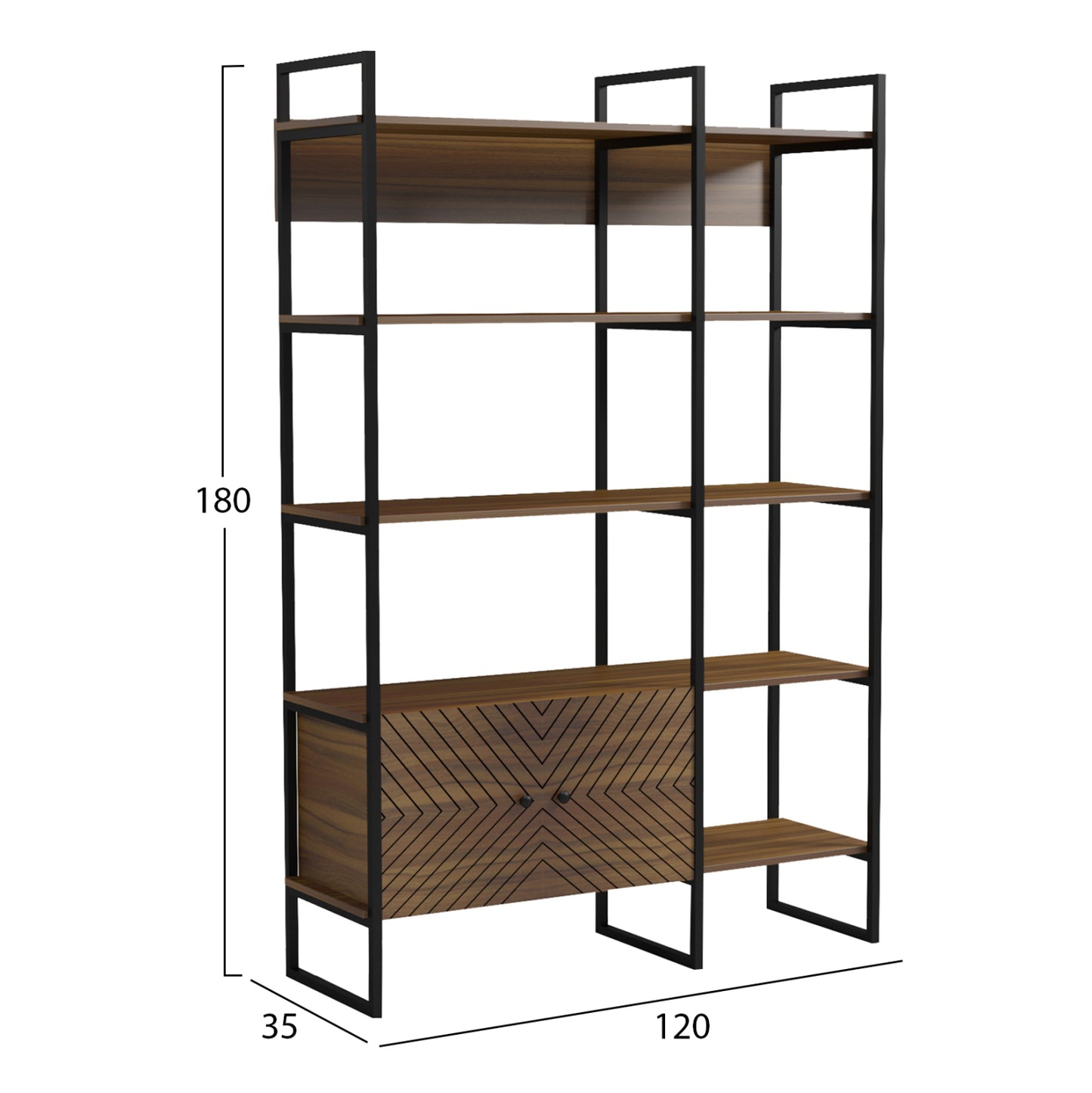 STUDENT SET 3PCS HM11204.03 DESK-BOOKCASE-OFFICE CHAIR