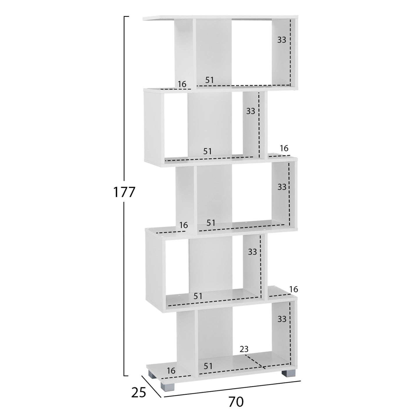 STUDENT SET 3PCS HM11205 STUDY DESK-BOOKCASE-OFFICE CHAIR--WHITE