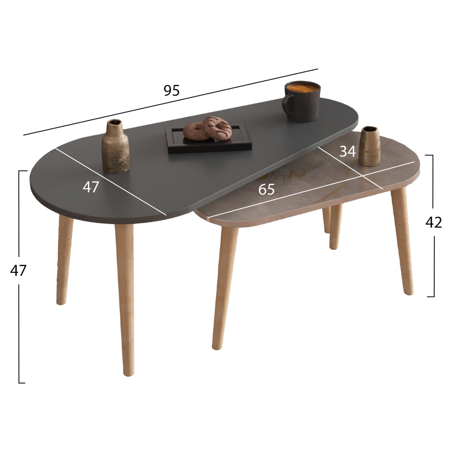 STUDENT PACK LIVING ROOM 3PCS HM11383
