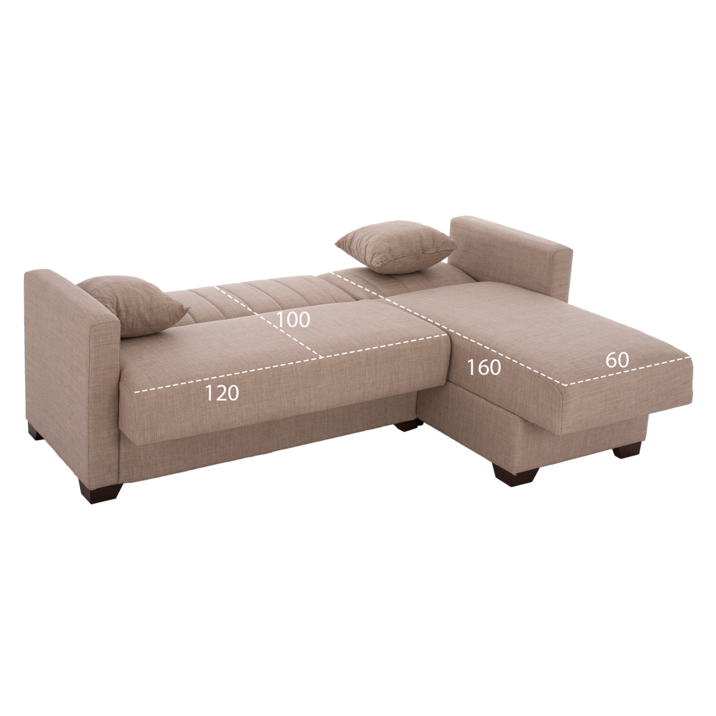 STUDENT PACK LIVING ROOM 4PCS HM11381 SONAMA/BEIGE