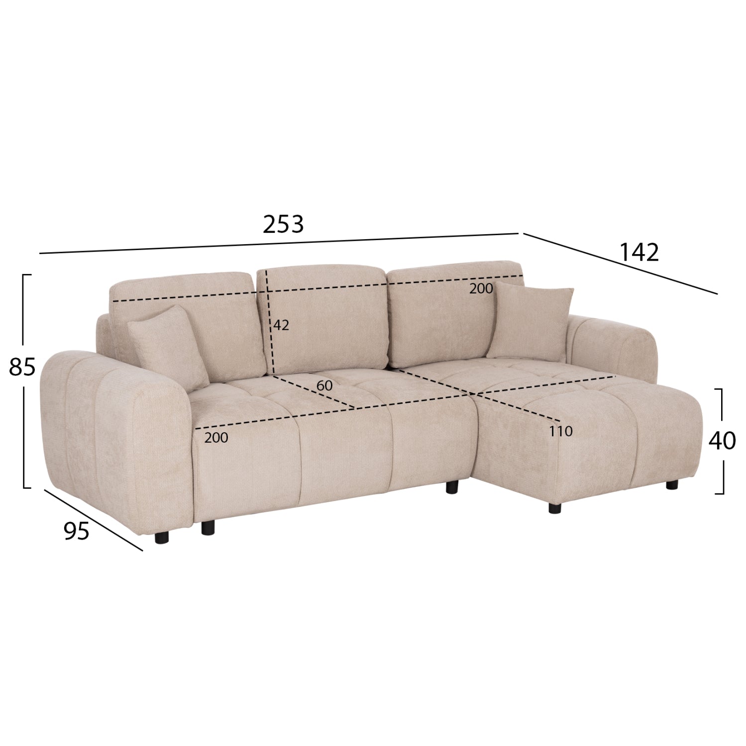 STUDENT PACK 8PCS LIVING ROOM/DINING HM11388