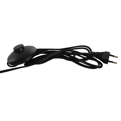 FLOOR LAMP SMUSH HM4256.04 METAL IN BLACK-ROTATING CAP Φ50x100Hcm.