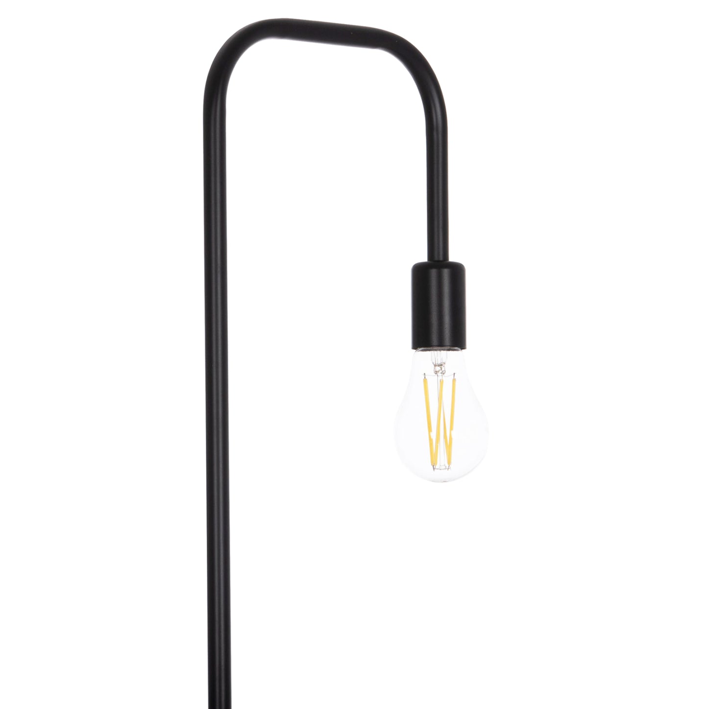 FLOOR STANDING LAMP KRAMER HM7535.11 METAL IN BLACK 23x169Hcm.
