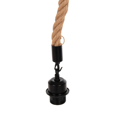 CEILING PENDANT LAMP HM4043 ROPE 1M LONG AND 2cm THICK-E27 SOCKET