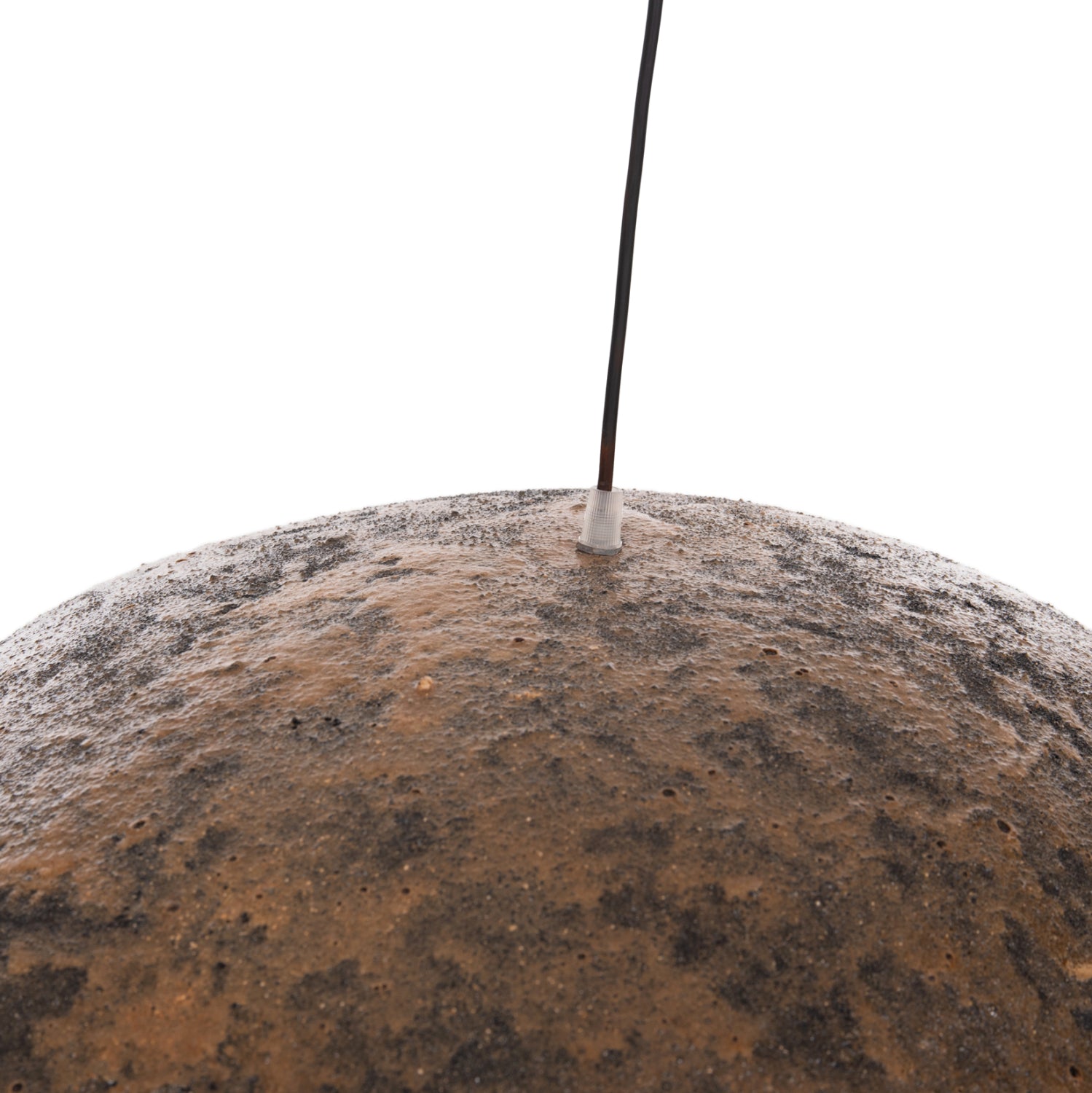 CEILING PENDANT LAMP STONE-LOOK STONER (L) HM4419.03 BROWN/GREY--73x55x40Hcm.