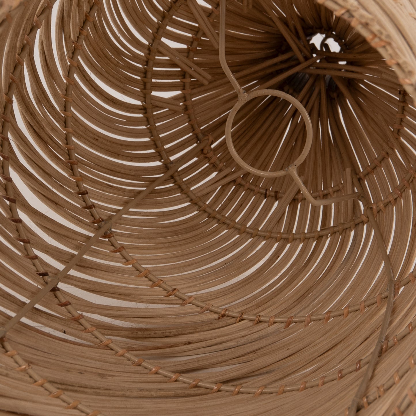 CEILING PENDANT LAMP HM7883 NATURAL RATTAN IN NATURAL COLOR Φ34,5x178Hcm.