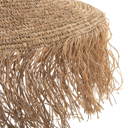 CEILING PENDANT LAMP HM4033 RATTAN IN NATURAL COLOR Φ103x84,5-106Hcm.