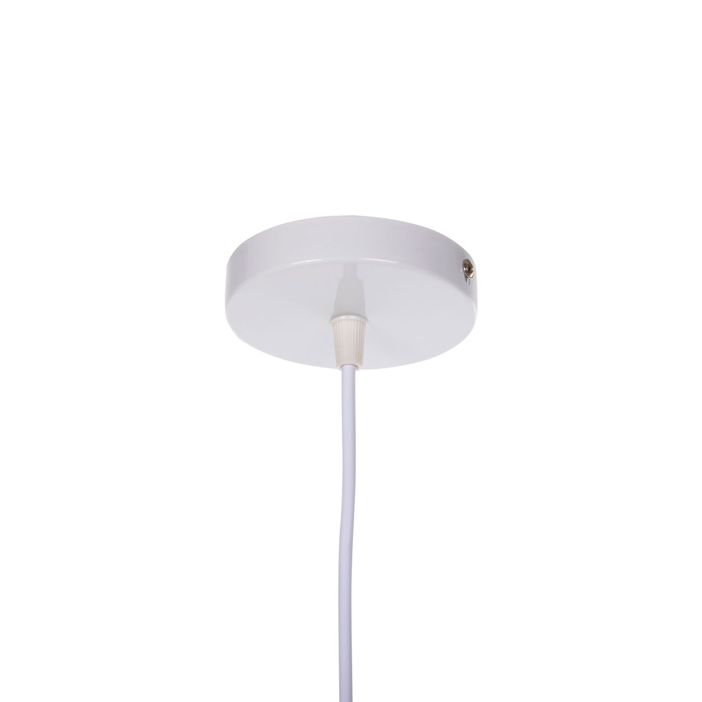 CEILING PENDANT LAMP HM4150 GREY METAL CAP Φ21,5x115Hcm.