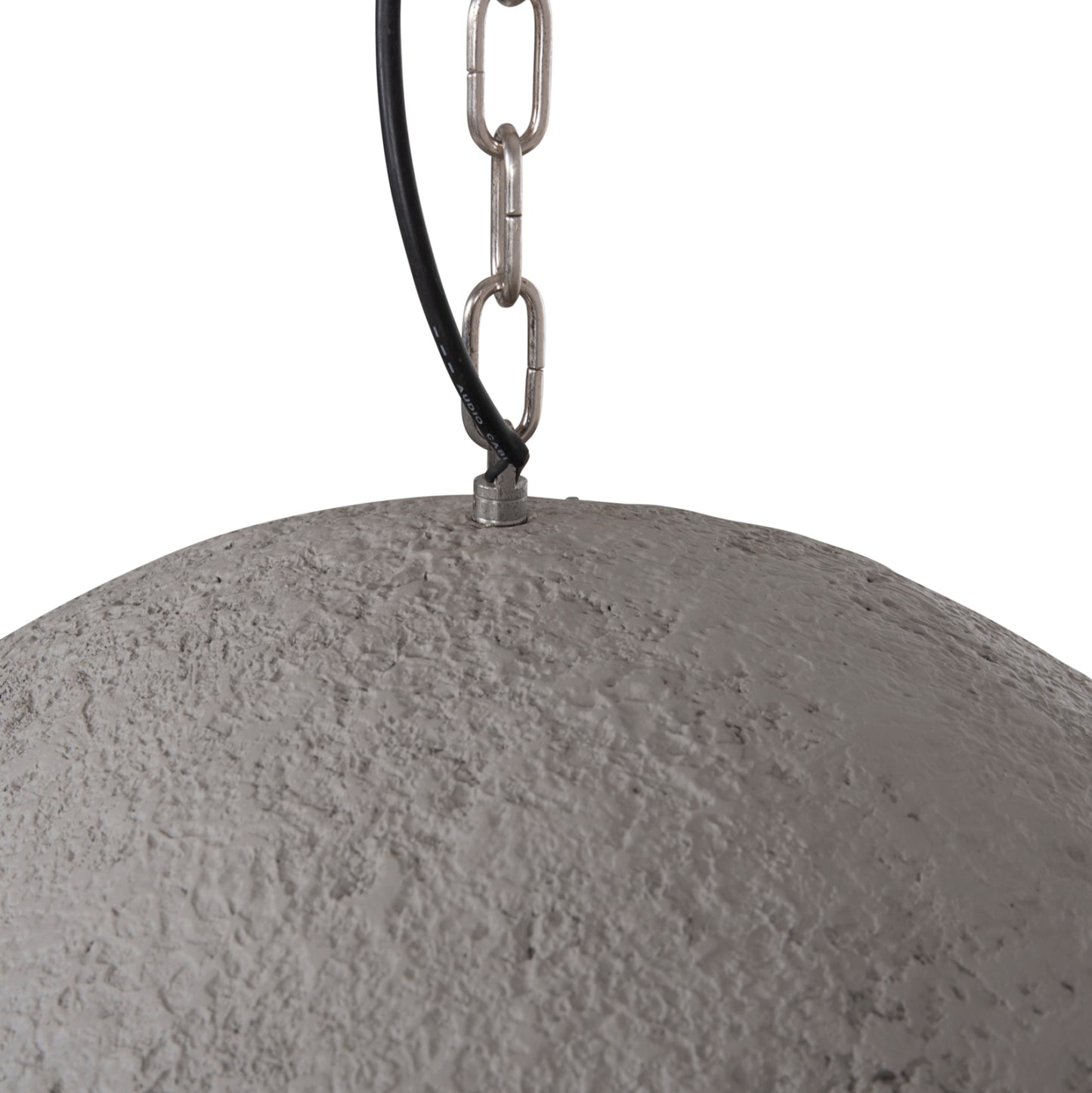 CEILING PENDANT LAMP JAYLEN HM4703.03XL FIBER CEMENT IN GREY 74x68x50-70Hcm.