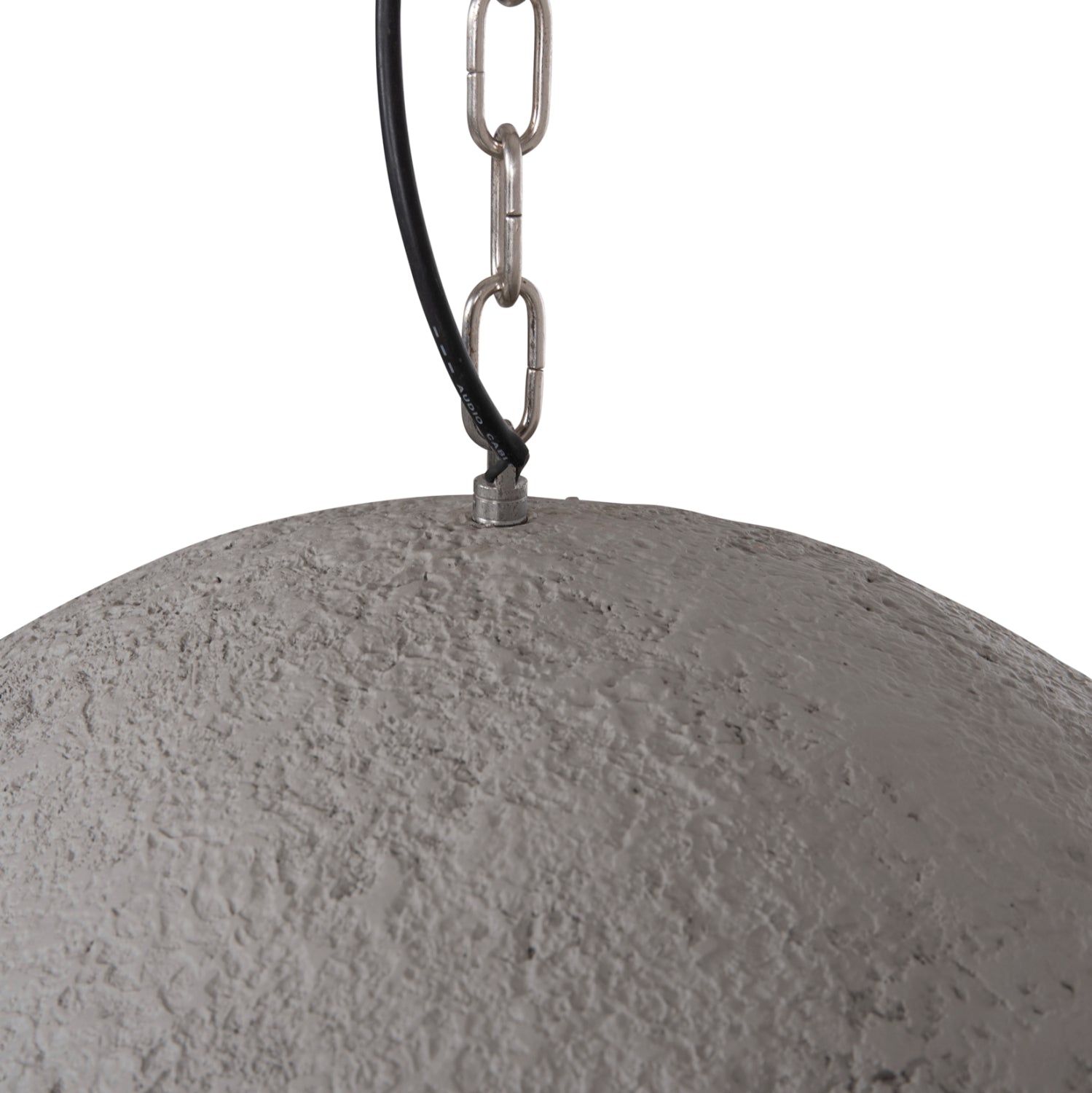CEILING PENDANT LAMP JAYLEN HM4703.03XL FIBER CEMENT IN GREY 74x68x50-70Hcm.