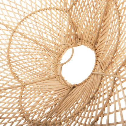 CEILING PENDANT LAMP HM7878.02 RATTAN IN NATURAL COLOR Φ58,5x31Hcm.
