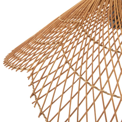 CEILING PENDANT LAMP HM7880.02 RATTAN IN SAND BEIGE COLOR Φ97x46Hcm.