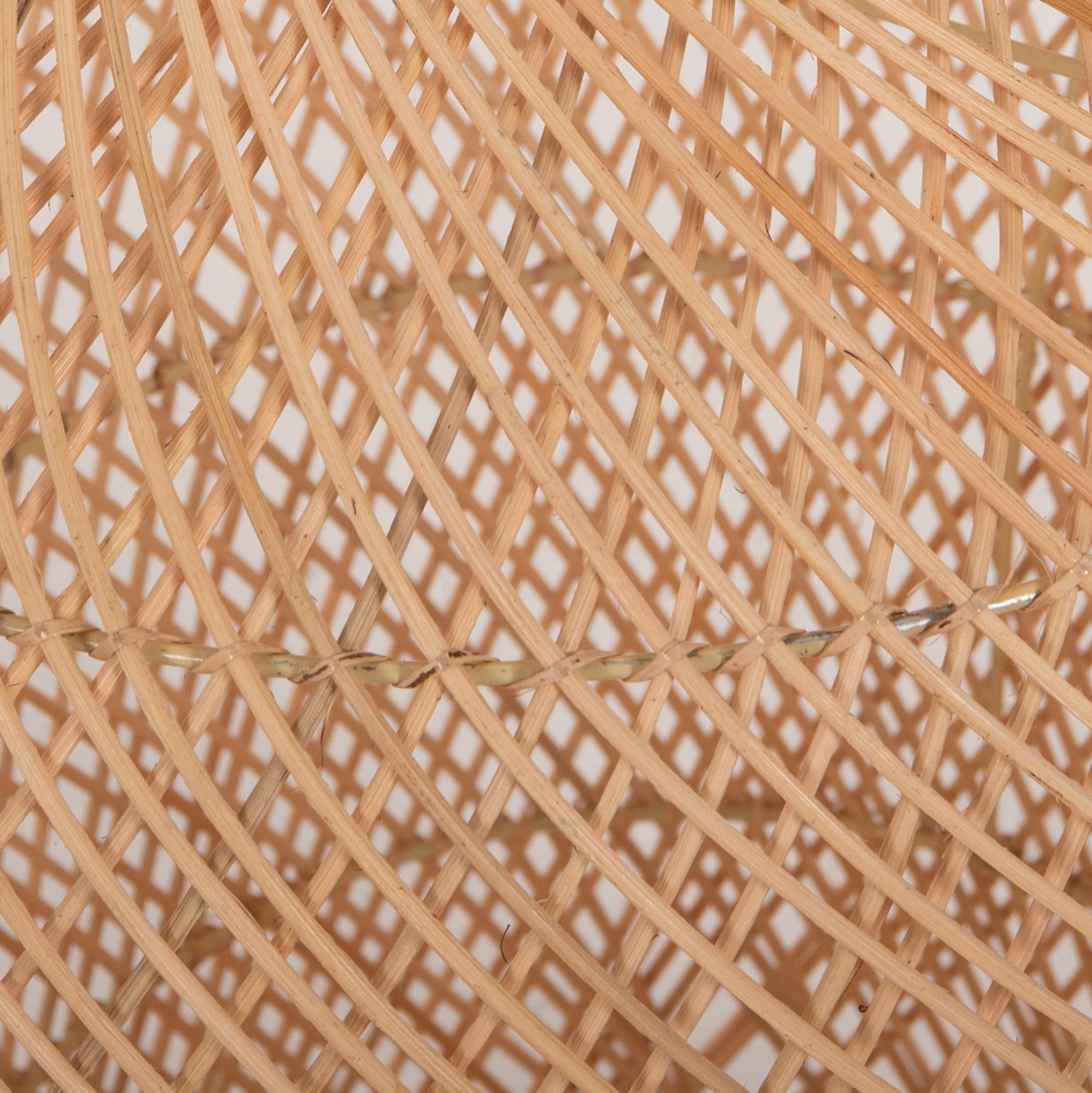 CEILING PENDANT LAMP HM7882 RATTAN IN NATURAL COLOR Φ49x157Hcm.