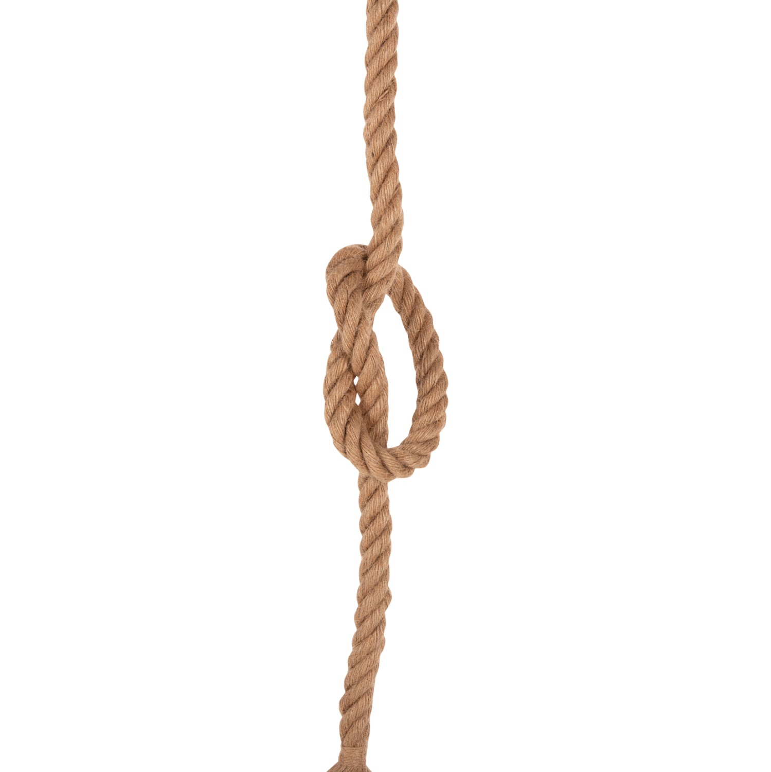CEILING PENDANT LAMP WITH LIGHT BULB HM11934--ROPE 1M LONG AND 2cm THICK-E27 SOCKET