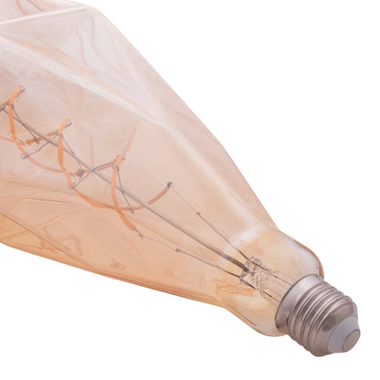 CEILING PENDANT LAMP WITH LIGHT BULB HM11934--ROPE 1M LONG AND 2cm THICK-E27 SOCKET