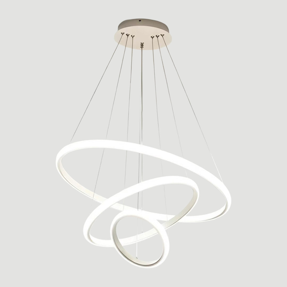ΦΩΤΙΣΤΙΚΟ ΟΡΟΦΗΣ LED ΚΡΕΜΑΣΤΟ ΣΕΙΡΑ AERIAL HM4882.02 ΛΕΥΚΟ Φ60εκ.