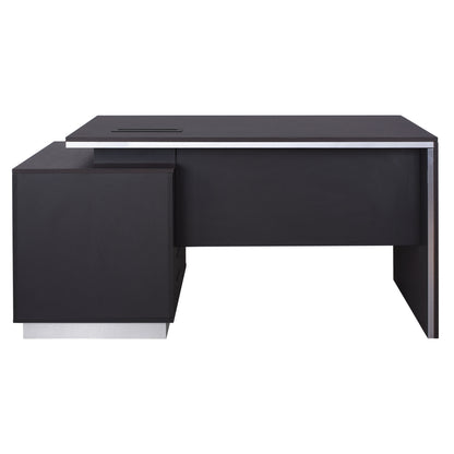 Professional Office with Right closet Rosewood HM2113R 180x80x76cm
