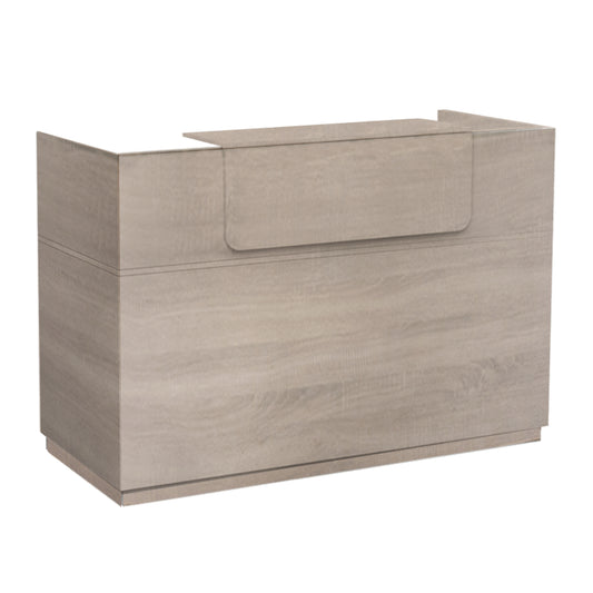 RECEPTION DESK BARRY HM2153.01 MELAMINE IN SONAMA COLOR 160x70x110Hcm.