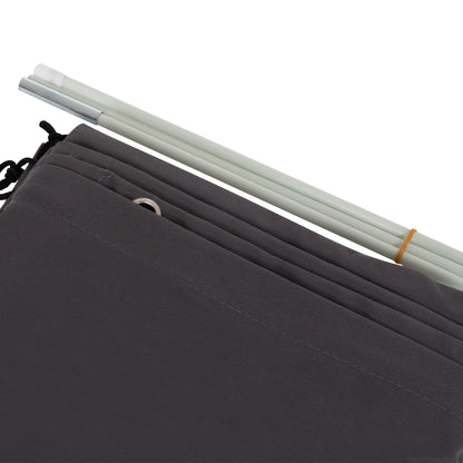COVER FOR PROFESSIONAL 4X4m UMBRELLA HM6621.01 - SPUN POLYESTER IN GREY