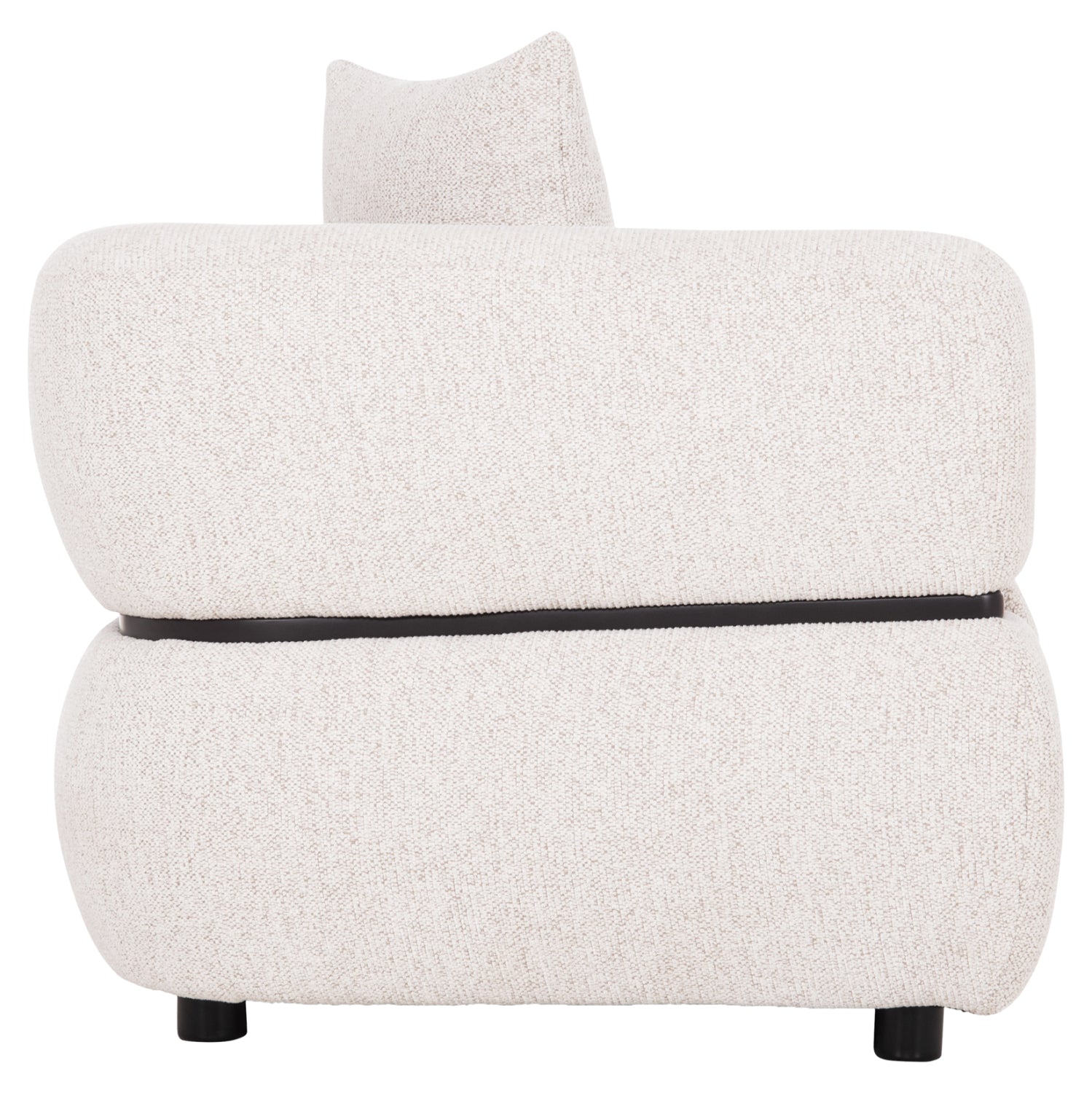 SOFA 2-SEATER ARCTIS HM3328.02 LIGHT BEIGE FABRIC 169x88x88Hcm.
