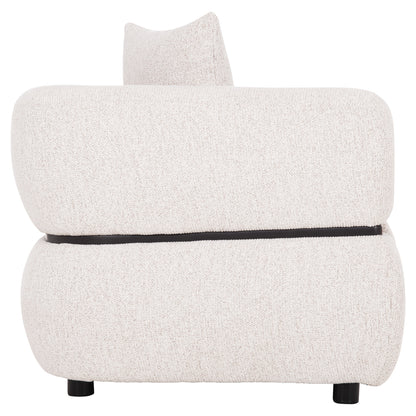 SOFA 2-SEATER ARCTIS HM3328.02 LIGHT BEIGE FABRIC 169x88x88Hcm.