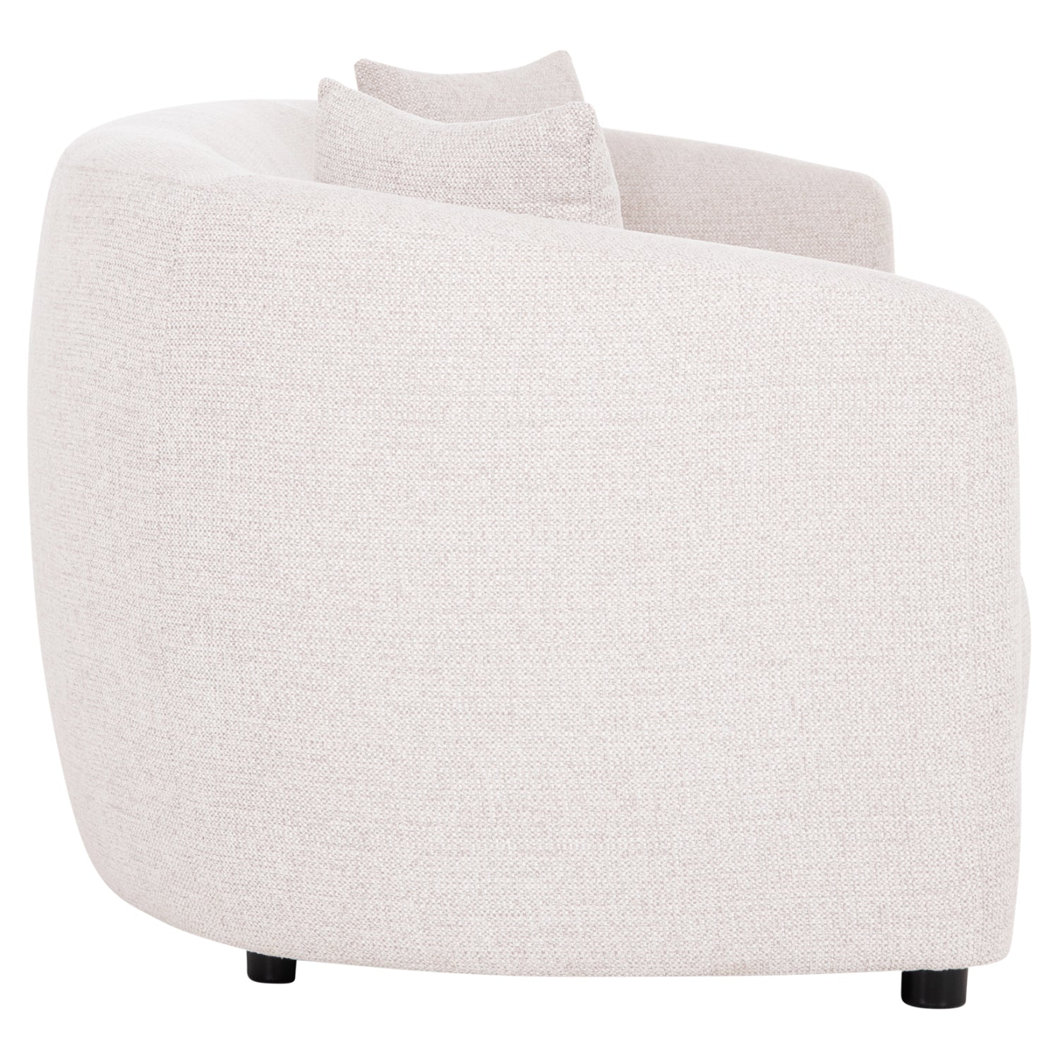 SOFA 3-SEATER NORD HM3321.02 LIGHT BEIGE FABRIC 230x96x75Hcm.