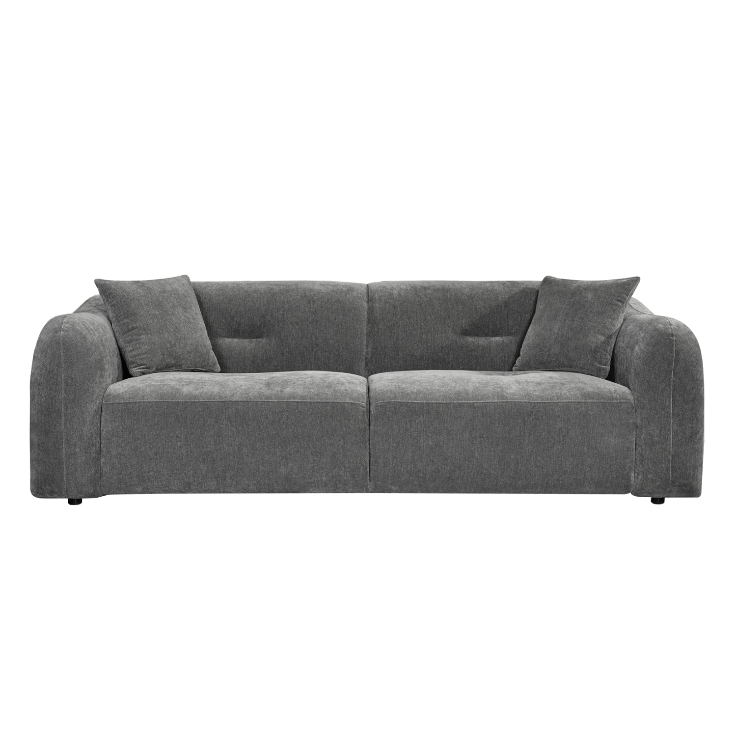 SOFA 3-SEATER JUNOA HM3333.01 GREY FABRIC 228x89x74Hcm.
