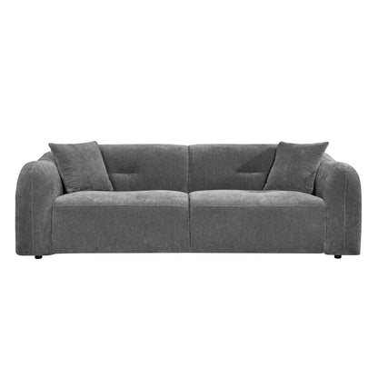 SOFA 3-SEATER JUNOA HM3333.01 GREY FABRIC 228x89x74Hcm.