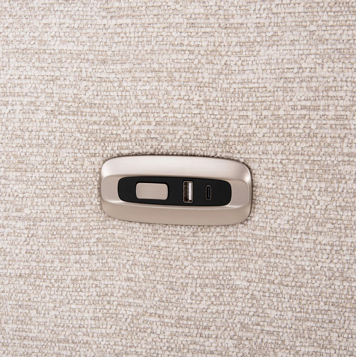 ΚΑΝΑΠΕΣ ΑΡΙΣΤΕΡΗ ΓΩΝΙΑ 5Θ ΜΕ RECLINE LUNARIS HM3316.02L ΕΚΡΟΥ ΥΦΑΣΜΑ 307x267x94Yεκ