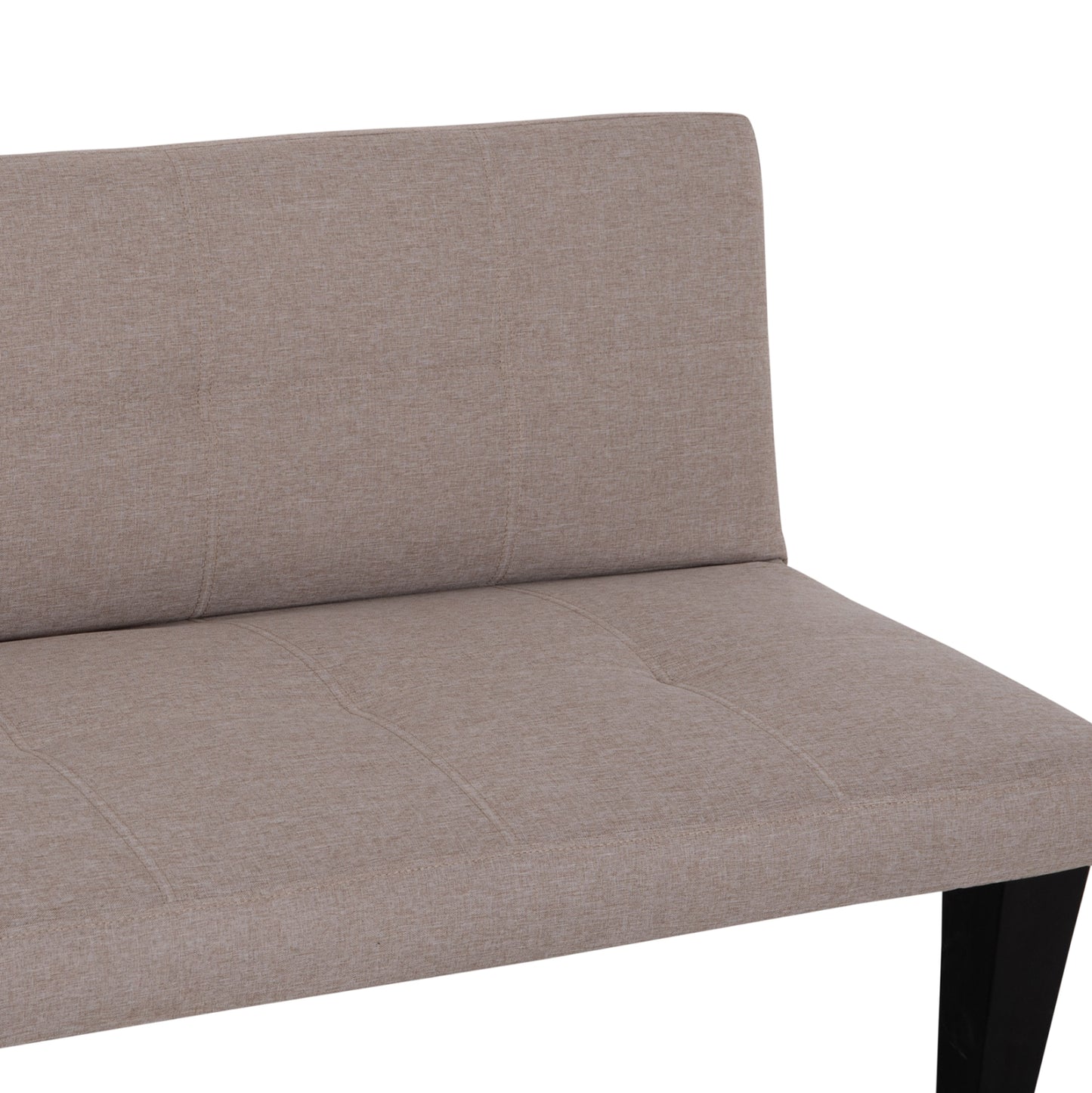 SOFABED 2-SEATER KORO HM3304.04 BEIGE PU LEATHER 165x75x64Hcm.