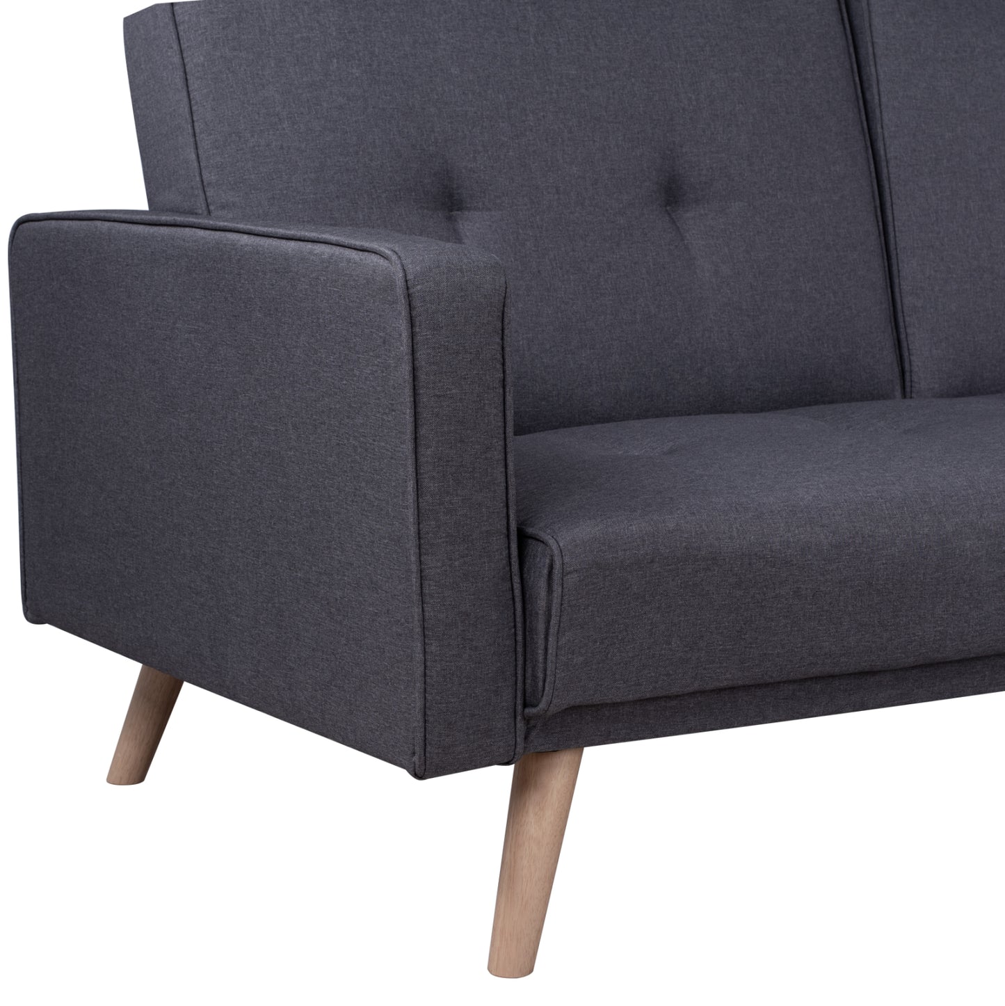 Reversible Corner Sofa Bed Talia HM3153 Grey Fabric 269x152x87cm
