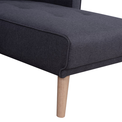 Reversible Corner Sofa Bed Talia HM3153 Grey Fabric 269x152x87cm