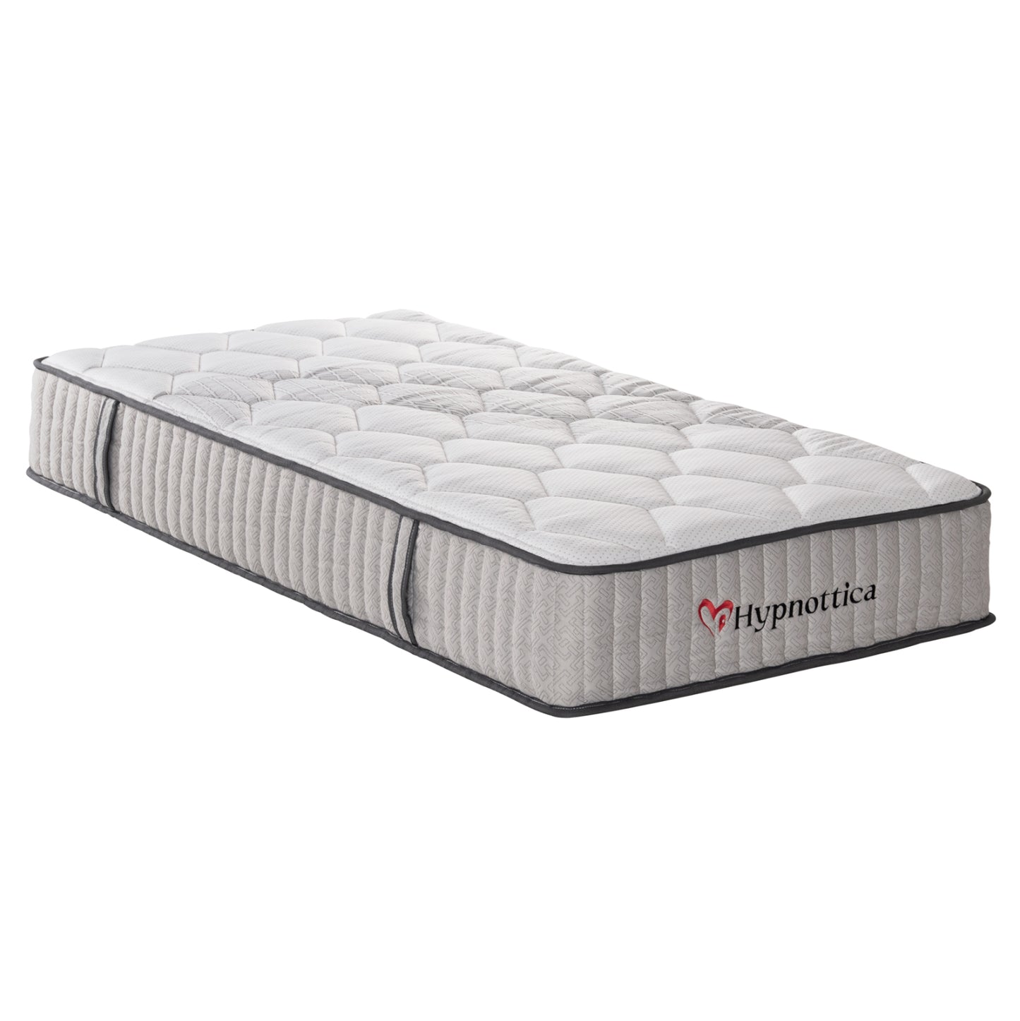 SOFABED WITH MATTRESS REVEN HM10755 METAL & RUBBERWOOD IN DIRTY OAK--MATTRESS 90x190cm.