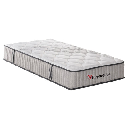 SOFABED WITH MATTRESS REVEN HM10755 METAL & RUBBERWOOD IN DIRTY OAK--MATTRESS 90x190cm.