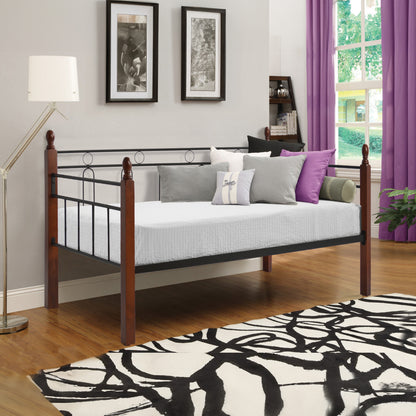 Sofa-Bed REVEN, HM367, metal/rubberwood, 90x190cm