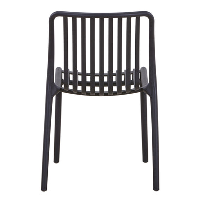 CHAIR OUTDOOR CONVEE HM6104.02 POLYPROPYLENE IN BLACK 48x56x79Hcm.