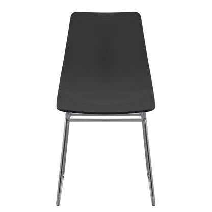 ΚΑΡΕΚΛΑ HYGGE HM18485.02 ΠΟΛΥΠΡΟΠΥΛΕΝΙΟ ΜΑΥΡΟ-ΜΕΤΑΛΛΟ ΧΡΩΜΙΟΥ 42x44x77Υεκ