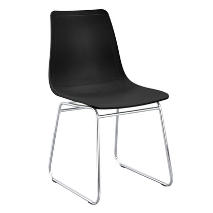 ΚΑΡΕΚΛΑ HYGGE HM18485.02 ΠΟΛΥΠΡΟΠΥΛΕΝΙΟ ΜΑΥΡΟ-ΜΕΤΑΛΛΟ ΧΡΩΜΙΟΥ 42x44x77Υεκ