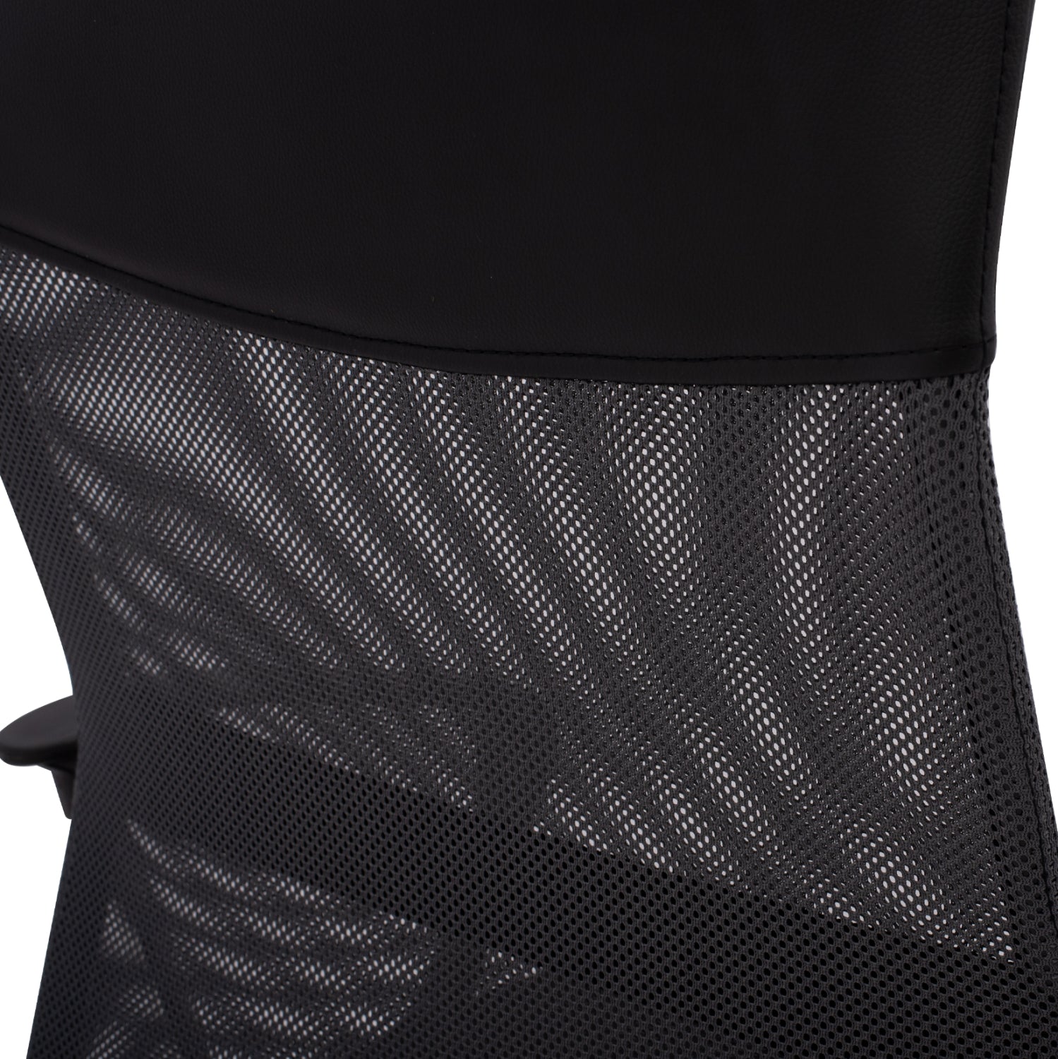 Office chair CABLE HM1000.10 Black Grey Mesh chromed leg 61x58x118
