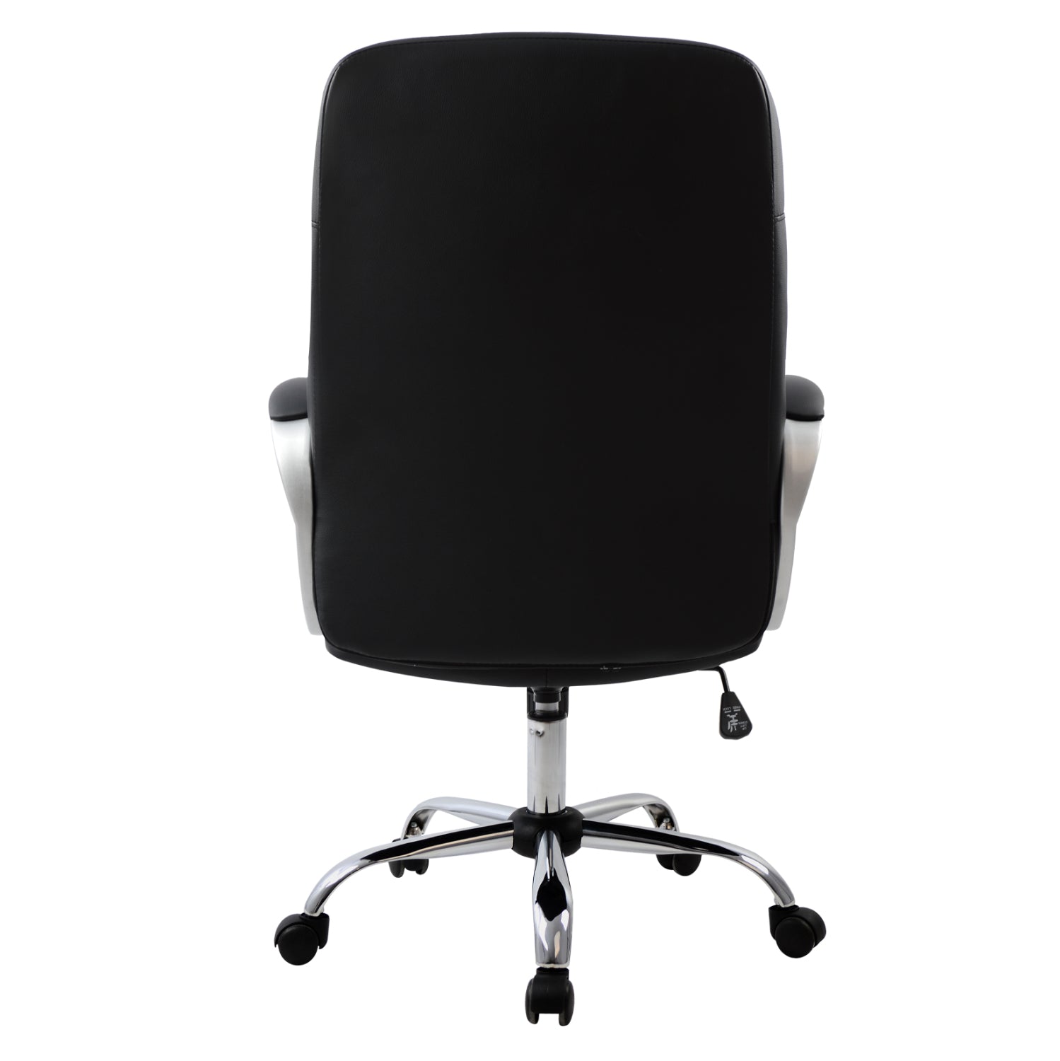 Manager's office chair HM1024.01 with chromed base 64x55x120 cm.