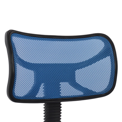 Office chair HM1026.06 blue with mesh fabric 40,5x50,5x91,5 cm.